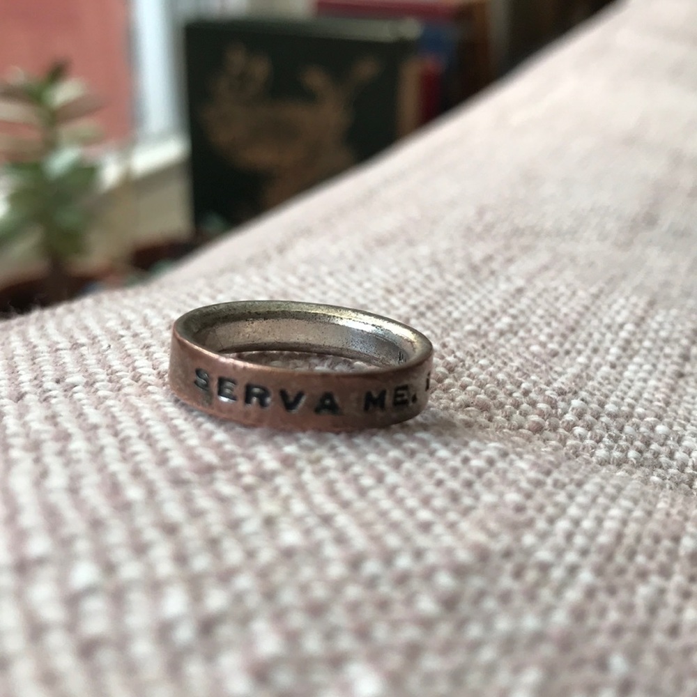 Marc Jacobs Serva Me Serva Bote ring